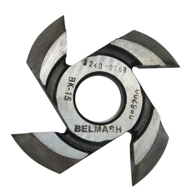 Фреза BELMASH радиусная для фрезерования полуштапов/ 125х32х 8мм (правая)