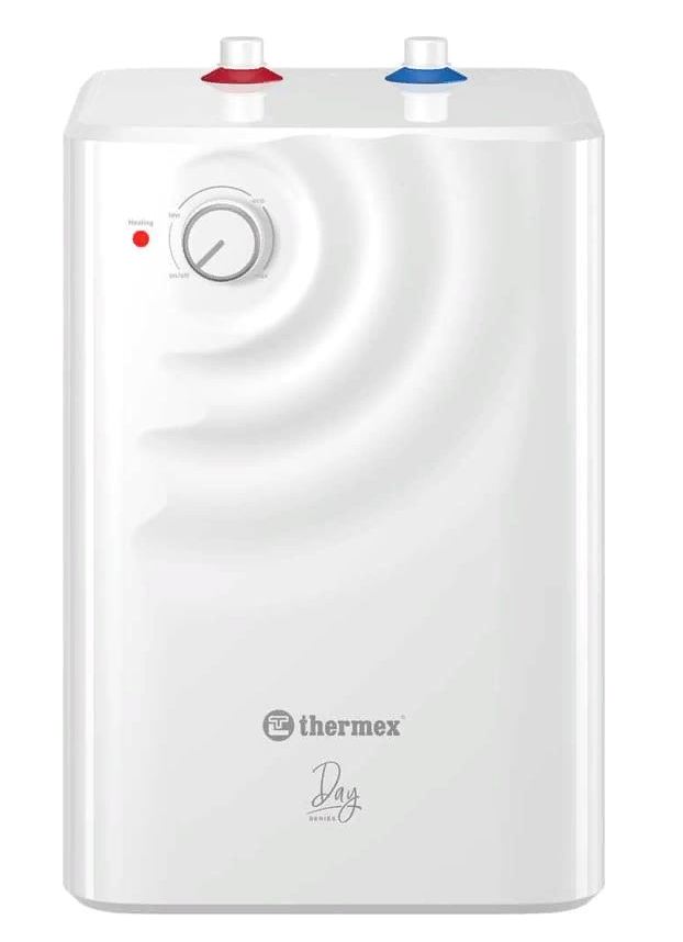 Водонагреватель THERMEX Day 15 U /бел.,1500Вт, 35-75°С, верх, внутр.бак-биостеклофарфор, мех. упр/