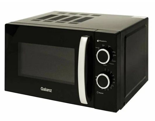 СВЧ-печь гриль GALANZ MOG-2009MB /черн., 20л/