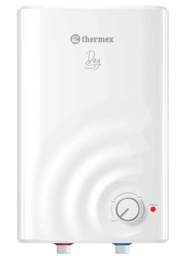 Водонагреватель THERMEX Day 7 O /бел.,1500Вт, 35-75°С, нижн, .внутр.бак-биостеклофарфор, мех. упр/