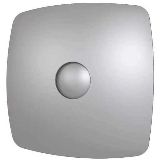 Вентилятор накладной RIO D100 обр.клапан Gray metal DICITI 