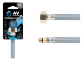 Подводка гибкая AV Engineering Nylon иголка м10 короткая - гайка 1/2" 80 см