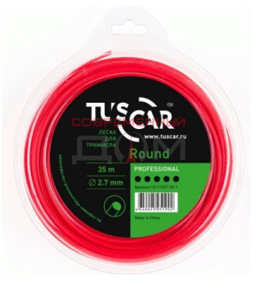 Леска для триммера TUSCAR Round Professional
