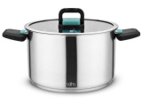 Кастрюля LARA LR02-241 серия ИЗУМРУД (нерж) 16см, 2л