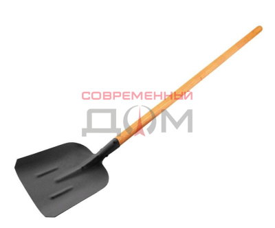 Лопата USPEX совковая, песочная в сборе 281*233 мм легированная сталь