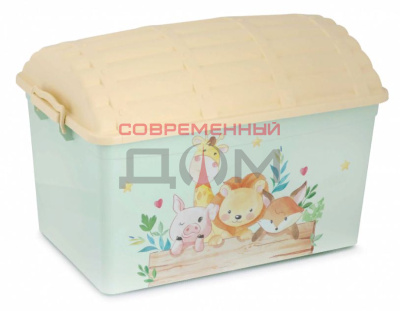 Контейнер-сундук "Зверюшки" 50л /М8221/ Башкирия
