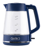 Чайник Centek CT-0014 /синий, 2200Вт, 1.7л,LED, защита от перегрева, STRIX контроллер