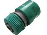 Соединитель пластиковый USPEX 3/4"автостоп 