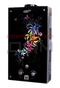 Оазис Glass 20 RG/TUR +труба TUR(цветы)