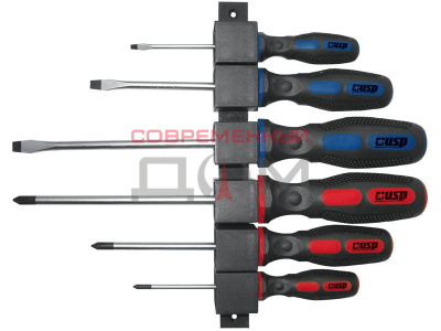 Отвертки USPEX 6шт. CrV