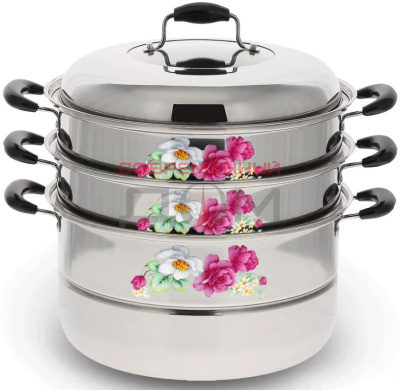 Мантоварка KELLI KL-4244-28 трехуровневая