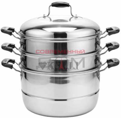 Мантоварка KELLI KL-4281-28 трехуровневая